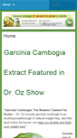 Mobile Screenshot of garciniacambogiaofficial.com